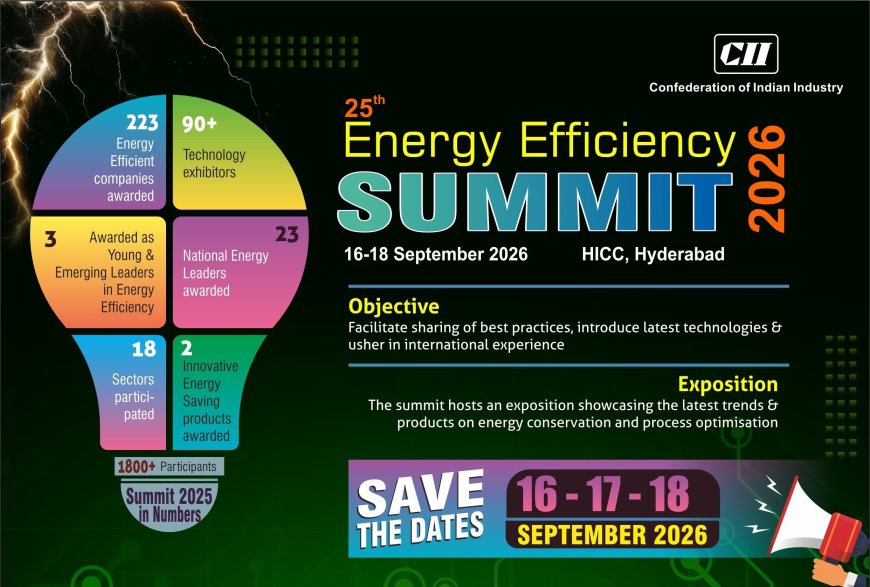 CII Energy Efficiency Summit to Focus on Green Buildings, Clean Tech from Sept 16 to 18
