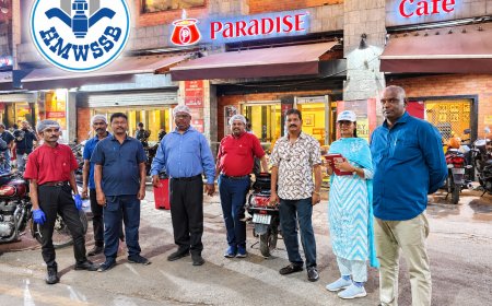 HMWSSB Acts on Water Misuse, Fines Hotel Paradise Rs 20,000