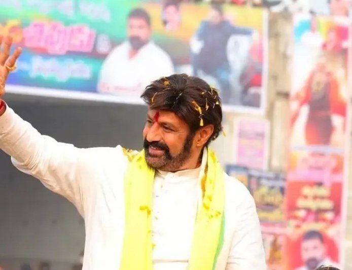 Balakrishna gives land for road widening near KBR Park