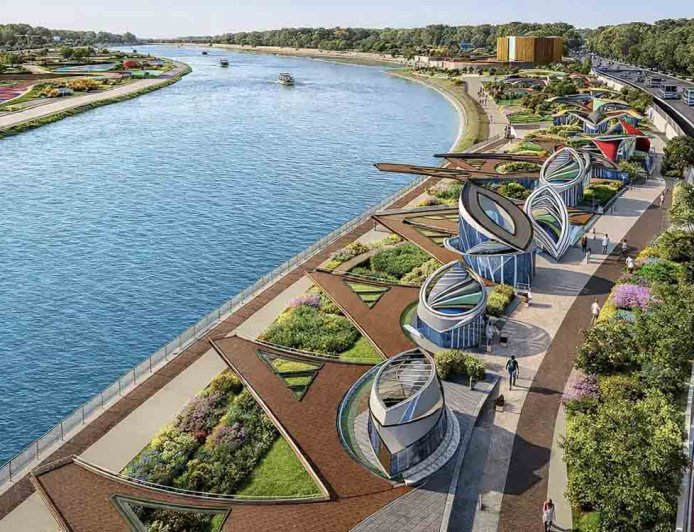 Musi Riverfront Project to Include 6 Bridges, 4 Rubber Dams, 6-Lane Road