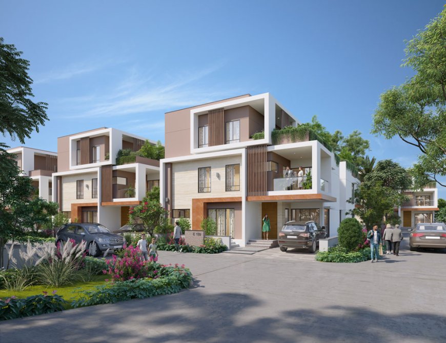 RV Krishang Offers Eco-Conscious Triplex Villas Near ORR Exit 14