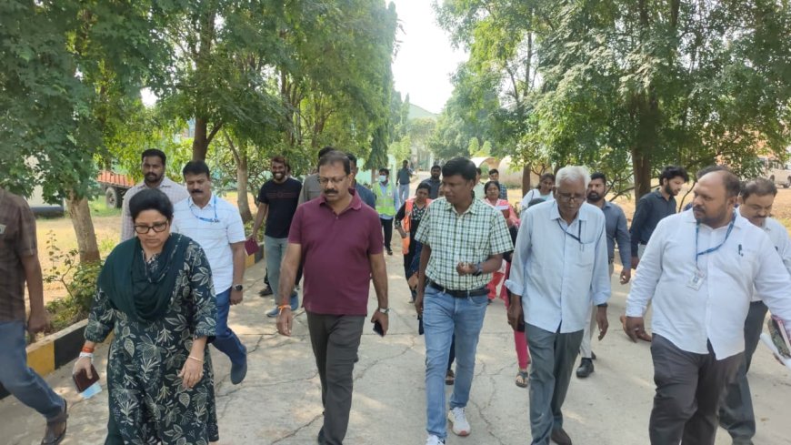 Amberpet STP Receives 280–290 MLD of Sewage, MMC Inspects Reuse Facilities